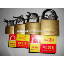 Full Size Brass Imitating Padlock with Color Box